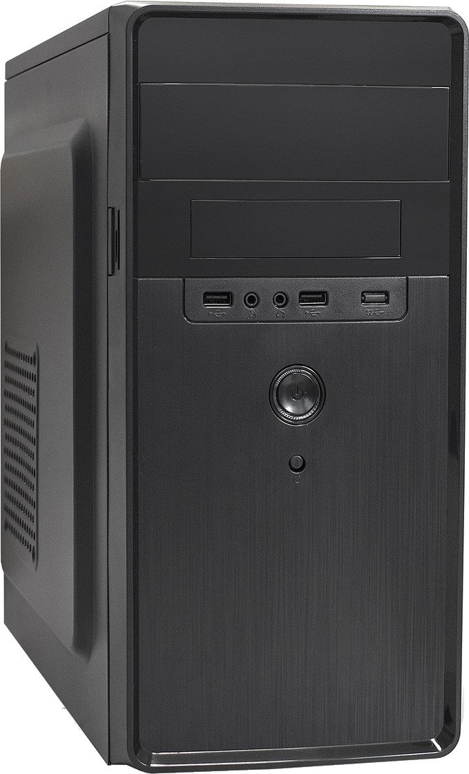 Корпус Minitower ExeGate EX286412RUS BA-309 (mATX, без БП, 2*USB, HD аудио, черный)