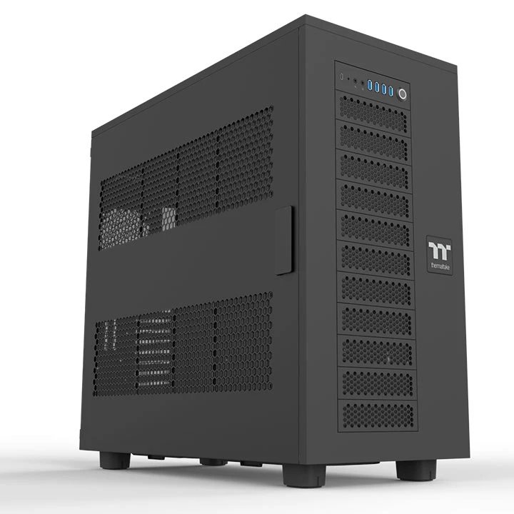 Корпус Thermaltake AX700 (ca-11b-00f1nn-00), XL-ATX, Super-Tower, без БП, черный