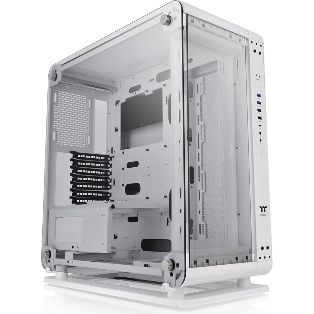 Корпус Thermaltake Core P6 TG CA-1V2-00M6WN-00 белый без БП ATX 18x120mm 12x140mm 2xUSB2.0 2xUSB3.0 audio bott PSU
