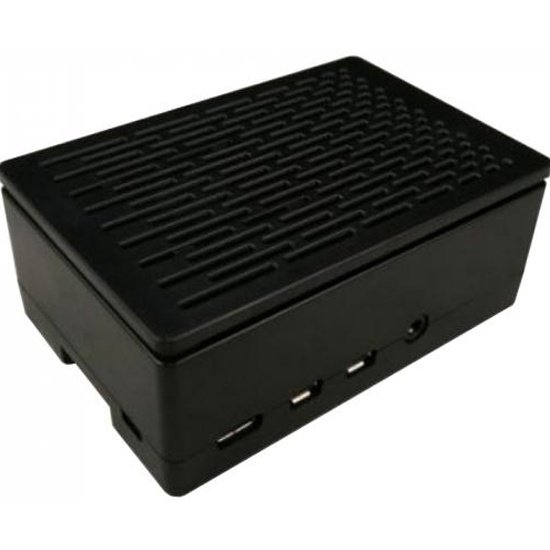Корпус ACD RA509 Black ABS Case (Install 3010/3007 Fans or 3.5 Inch Touch Screen) for Raspberry PI 4B