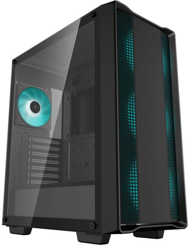 Корпус Deepcool CC560 V2 (R-CC560-BKGAA4-G-2) черный без БП ATX 4x120mm 1xUSB2.0 1xUSB3.0 audio bott PSU