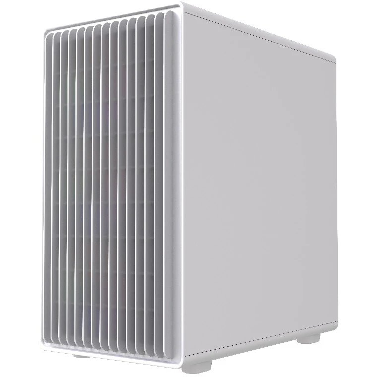 Корпус Powercase Mistral Micro C4W ARGB (CMMCW-A4), Tempered Glass, 4x 120mm ARGB PWM Fan, белый, mATX