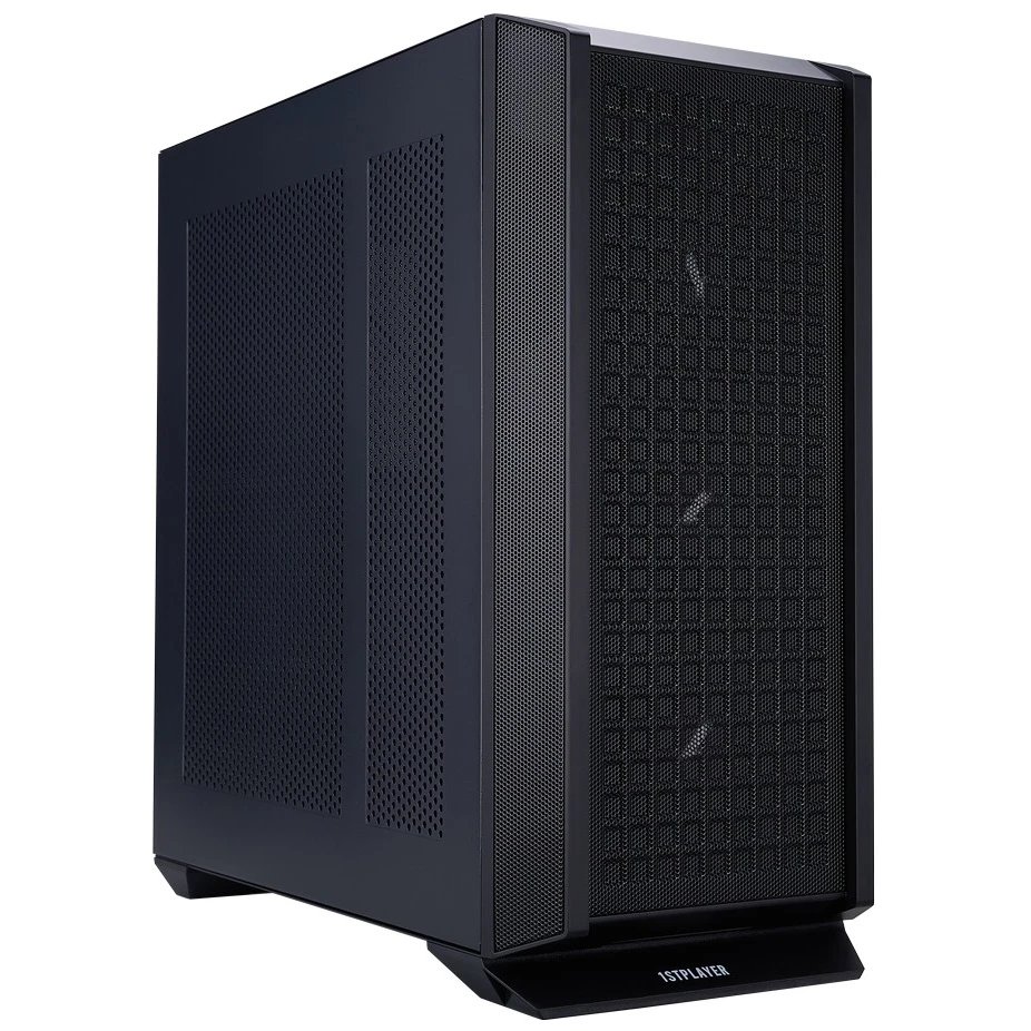 Корпус 1STPLAYER Prostation 8 Max (PS8MX-BK-4F) / ATX, 13x3.5", 2x2.5" / 4x120mm fans