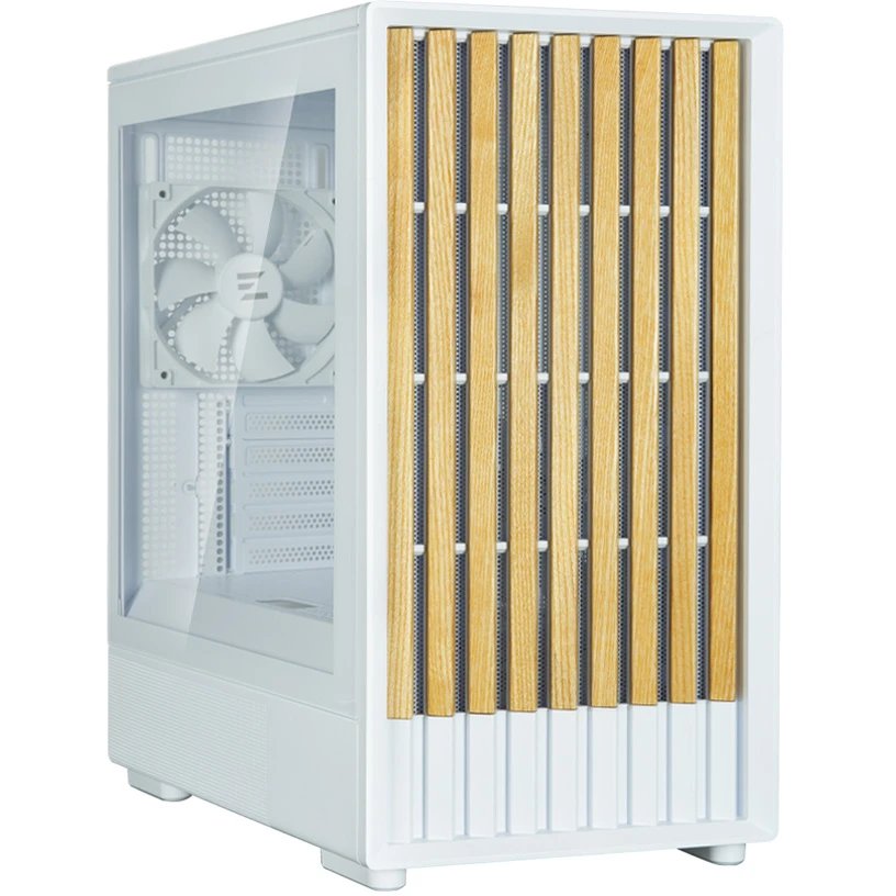 Корпус Zalman P10 Namu white MiniTower (mATX, без БП, ARGB, USB Type-A + USB Type-C)