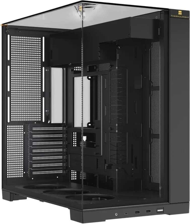 Корпус Thermalright TR-A70 (TRA70B) / Black / TG / USB Type-C / W/O fans / ATX