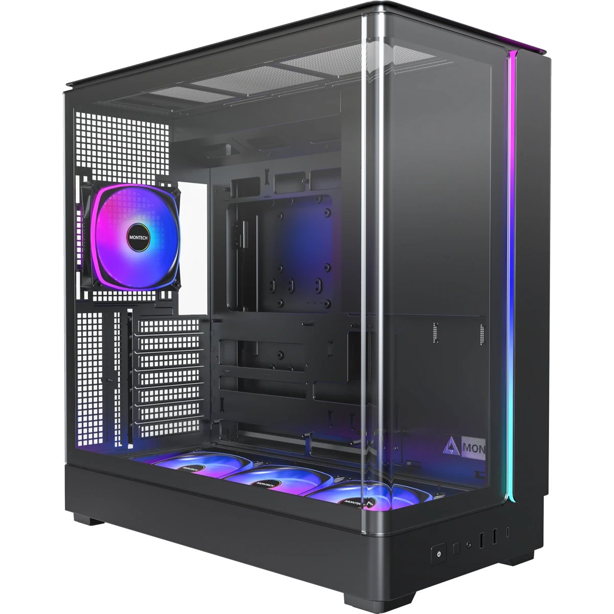 Корпус Montech King 45 Pro Black / ATX / 4x120mm ARGB fans