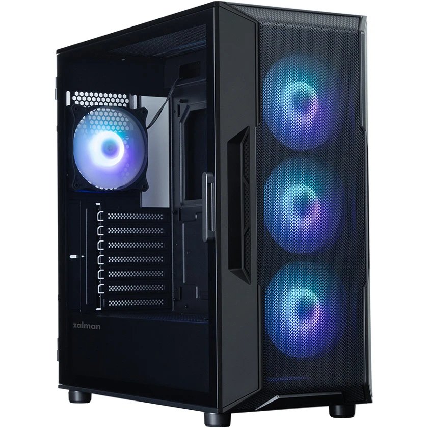 Корпус ZALMAN I3 Neo ARGB V2 black MidiTower (ATX, без БП, 2xUSB3.0, 4x120mm ARGB)