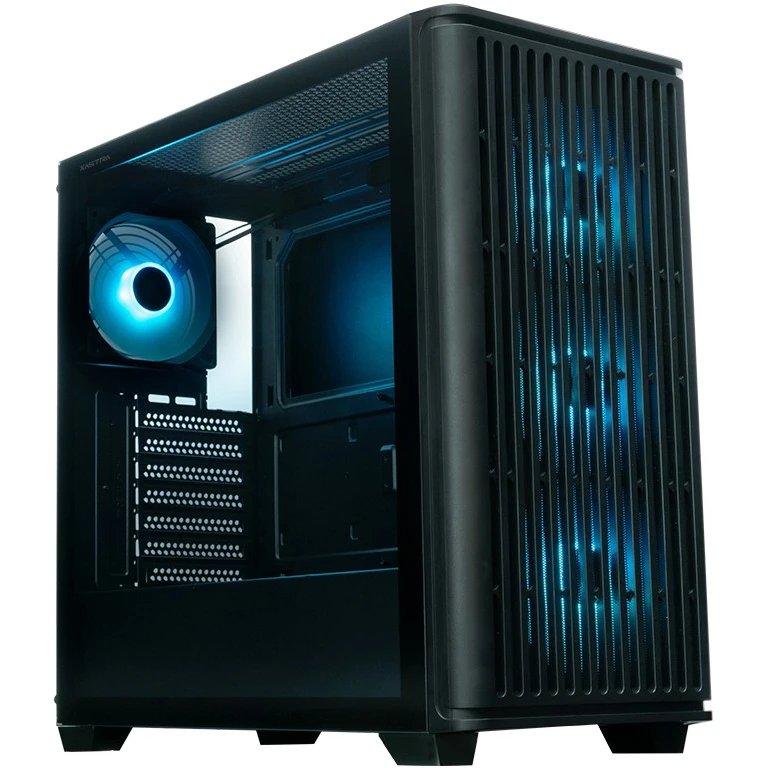 Корпус XASTRA A509 4ARGB-UC Black (A509-4FC12A-UC) ATX/Mesh/ Screwless full-size TG /4x 120mm FC120 ARGB PWM fans/ Type-C