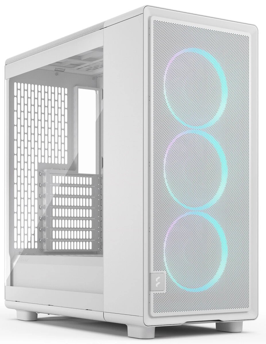 Корпус Fractal Design Epoch TG RGB Clear Tint (FD-C-EPO1A-05), без БП, Midi-Tower, 3x120mm ARGB, 2xUSB-A 3.2 + 1xUSB Type-C ATX, mITX