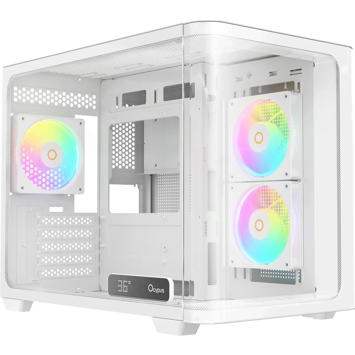 Корпус Ocypus Iota C50 WH Curve ARGB Digital (Iota-C50-WHD300CD-GL)