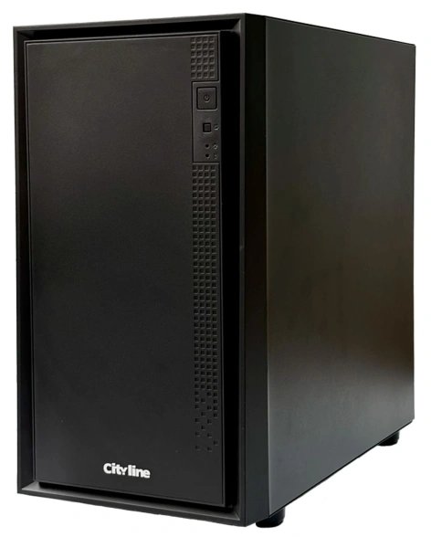 Корпус CityLine SM02BK Black mATX 2xUSB3.0/2xUSB2.0/1x12cm Fan Rear