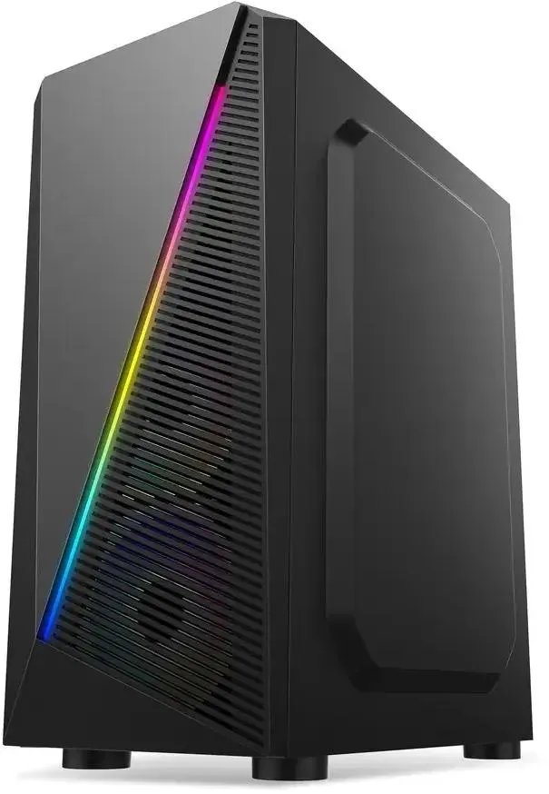 Корпус BLOODY BD-CC102F, mATX, Midi-Tower, без БП, черный
