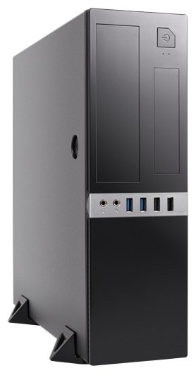 Корпус Foxline FL-203-TFX300S micro-ATX, mini-ITX 300 W,2xUSB3.0, 2xUSB2.0, 8cm. fan