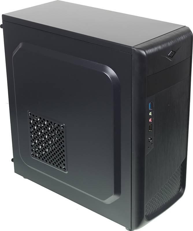 Корпус Accord K-16 черный без БП ATX 6x120mm 2xUSB2.0 1xUSB3.0 audio