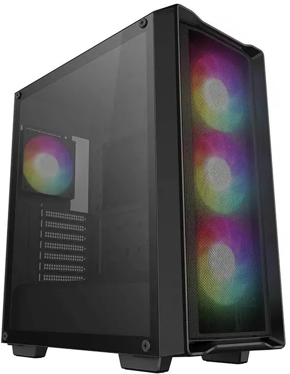 Корпус Deepcool CC560 MESH V2 черный (R-CC560-BKAMA4-G-2) без БП ATX 8x120mm 5x140mm 1xUSB2.0 audio bott PSU