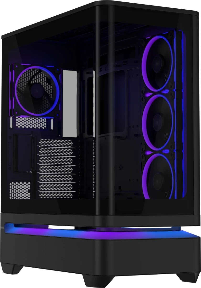 Корпус ASUS Prime AP304 TG ARGB Black (90DC0110-B19000)