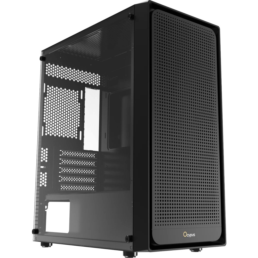 Корпус Ocypus Gamma C50 BK, MATX (Gamma-C50-BKG000XX-GL)