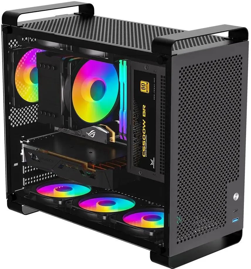 Корпус Accord ACC-GCUB4, mATX, без БП, черный