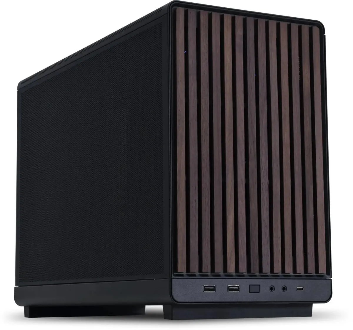 Корпус Lian Li A3 Wood (G99.A3X-WD.R0), mATX, Mini-Tower, без БП, черный