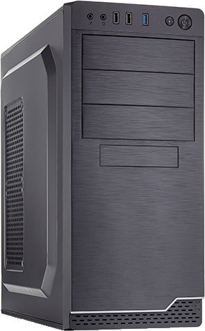 Корпус Foxline FL-816 450W black ATX FL-816-FZ450R-U31, 450W, 2xUSB2.0, 1xUSB3.0, Audio