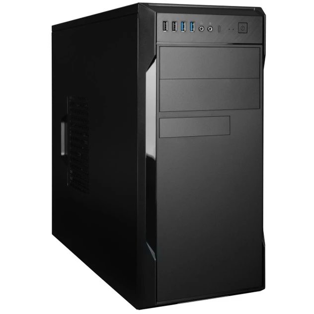 Корпус InWin EAR067 (6197169) Black Midi Tower U3*2+U2*2+A(HD)/COMBO ATX, mATX (без блока питания)