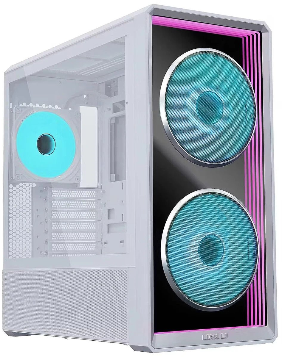 Корпус Lian Li Lancool 217 Inf (g99.lan217infw.10r), ATX, Midi-Tower, без БП, белый