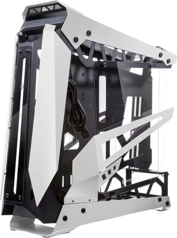 Корпус RAIJINTEK Nyx Pro White (0R20B00183), без БП, Full-Tower, TG, no fans, 3xUSB-A 3.0, SSI-EEB, E-ATX, ATX, mITX