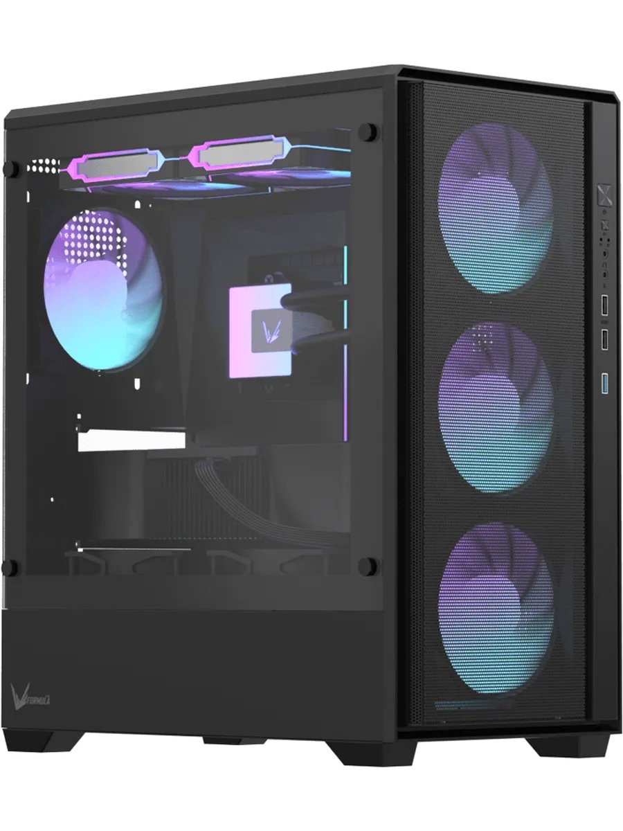 Корпус FORMULA Air Mesh G5, Black ATX