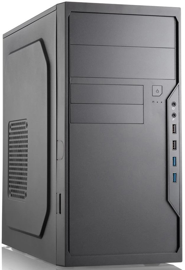 Корпус Foxline FL-733R (FL-733R-FZ500R-U32) , БП 500Вт. mATX, 2x5.25EXT, 2x3.5EXT, 5x3.5INT, 2xUSB3.0, HDA, w/o FAN, w/500W ATX PSU