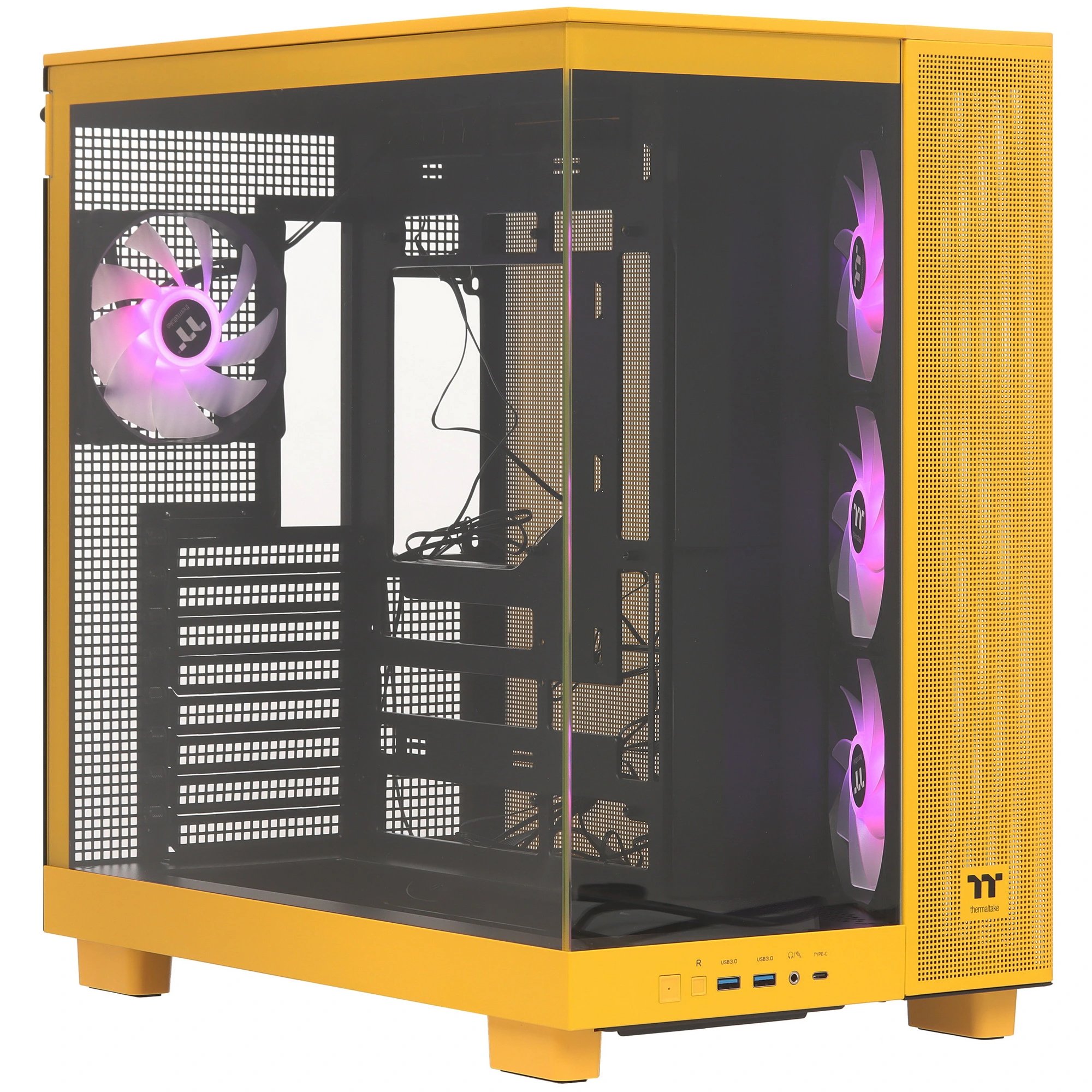 Корпус Thermaltake View 380 XL TG ARGB Bumblebee (CA-11E-00M4WN-00) ATX без БП