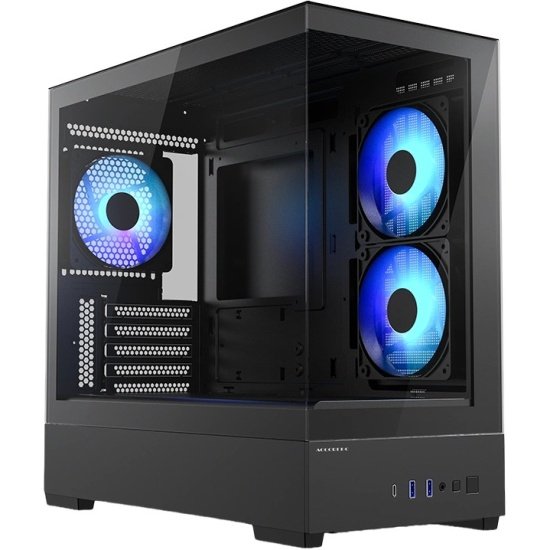 Корпус ACCORD ACC-MT210B-G01 Black mATX