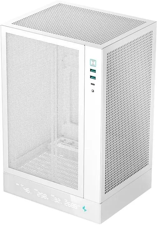 Корпус Deepcool CH170 Digital (R-CH170-WHNPI0D-G-1) белый без БП mATX 1x120mm 1xUSB2.0 1xUSB3.0 audio bott PSU