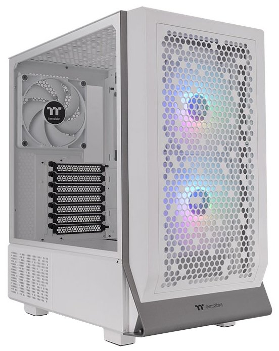Корпус Thermaltake Ceres 300 TG ARGB (CA-1Y2-00M6WN-00) белый без БП ATX 3x140mm 2xUSB3.0 1xUSB3.1 audio bott PSU