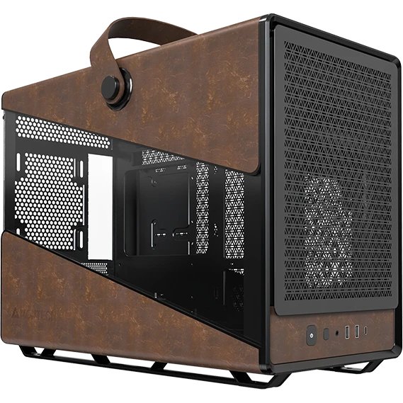 Корпус MONTECH Heritage (B), mATX, Mini-Tower, без БП, черный