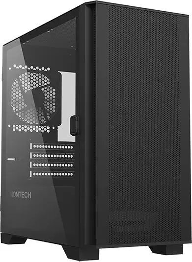 Корпус MONTECH Air 100 Lite, mATX, Mini-Tower, без БП, черный