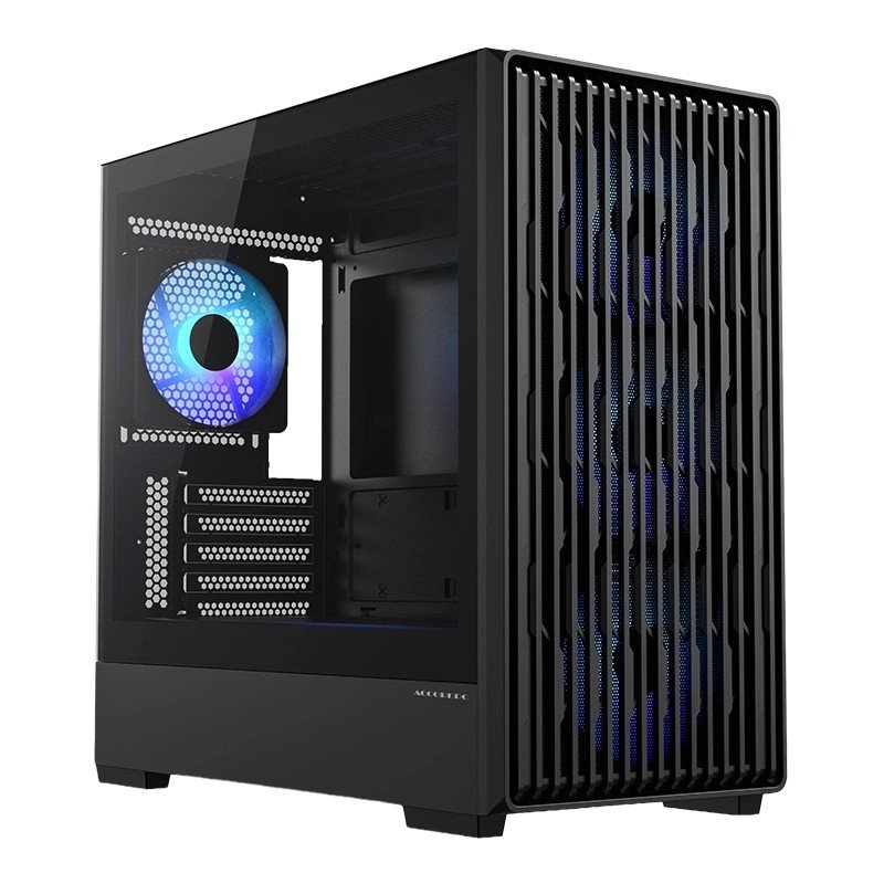 Корпус ACCORD ACC-MT210B-G09 Black mATX
