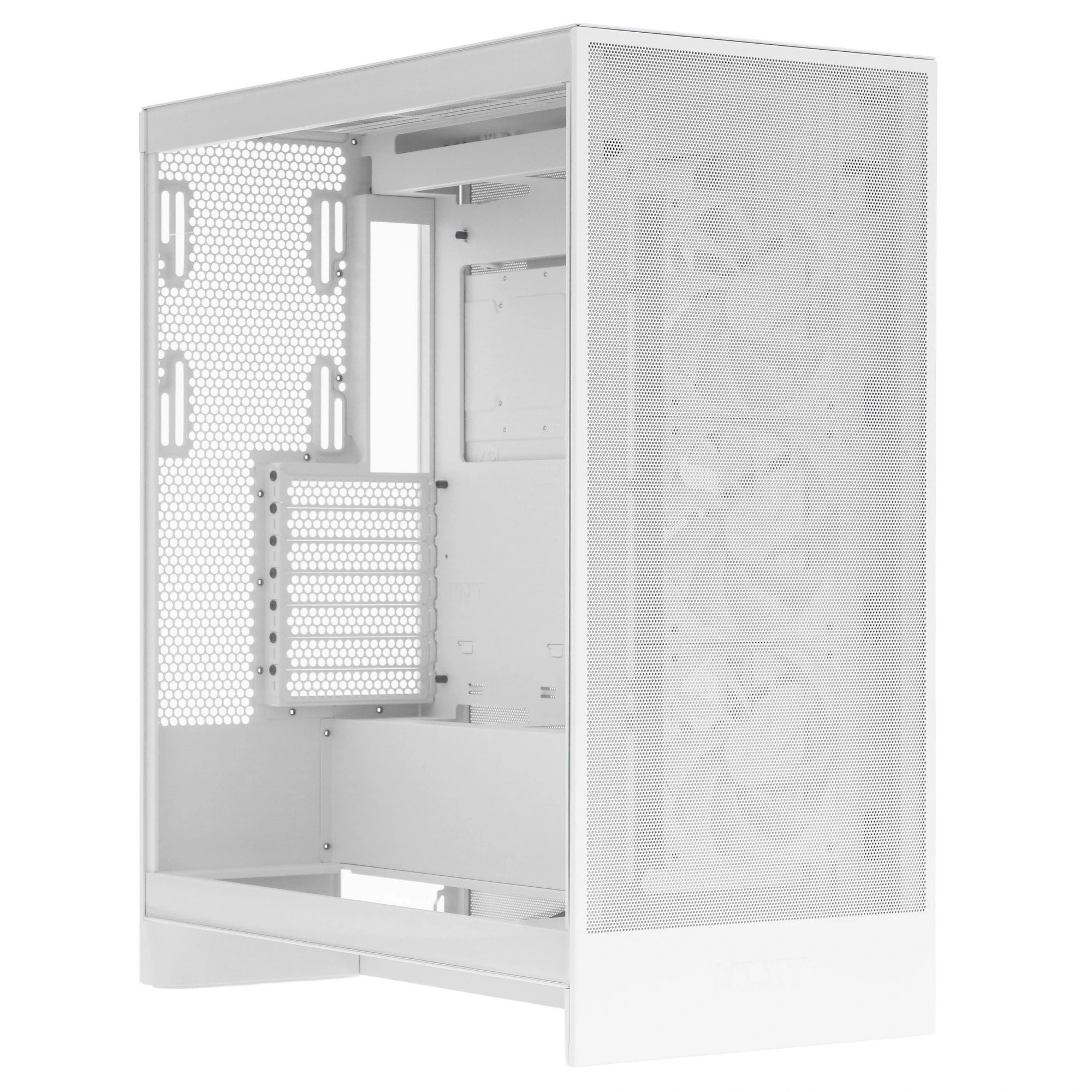 Корпус NZXT H7 Flow (CM-H72FW-01), без БП, Midi-Tower, TG, 3x120mm, 2xUSB-A 3.2 + 1xUSB-C E-ATX, ATX, mITX White