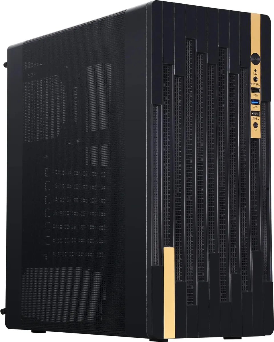 Корпус Accord ACC-188R2, ATX, Midi-Tower, без БП, черный