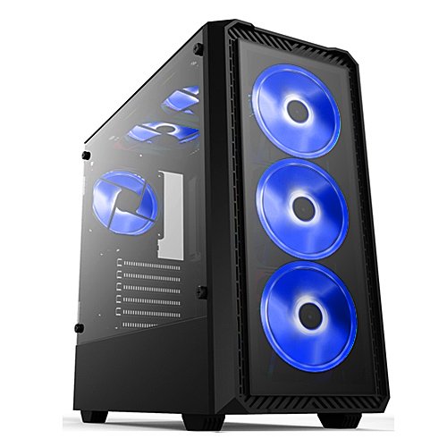 Игровой корпус: DeTech DT-8019 (Blue LED)