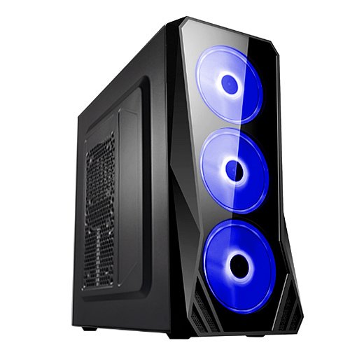 Игровой корпус: DeTech C3148S USB2.0 Blue