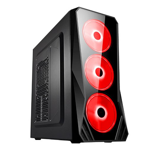 Игровой корпус: DeTech C3148S USB2.0 Red