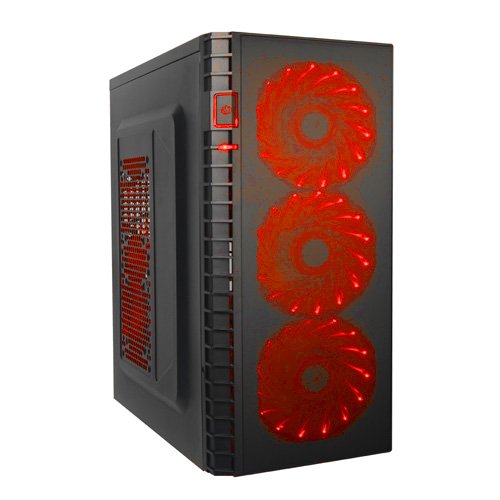 Игровой корпус: DeTech C3131S USB 3.0 Red