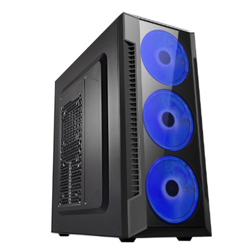 Игровой корпус: DeTech C3147S USB 3.0 Blue