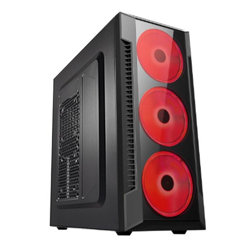 Игровой корпус: DeTech C3147S USB 3.0 Red