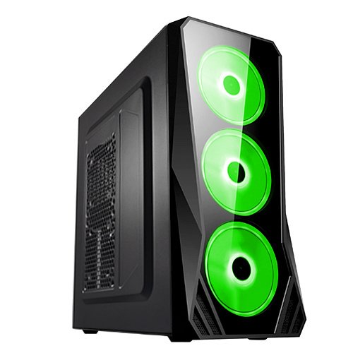 Игровой корпус: DeTech C3148S USB3.0 Green