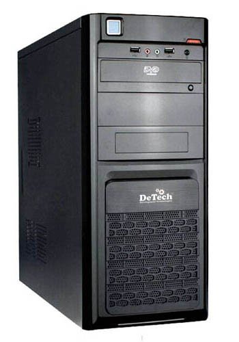 Корпус ATX: DeTech C3103 500W(20+4)