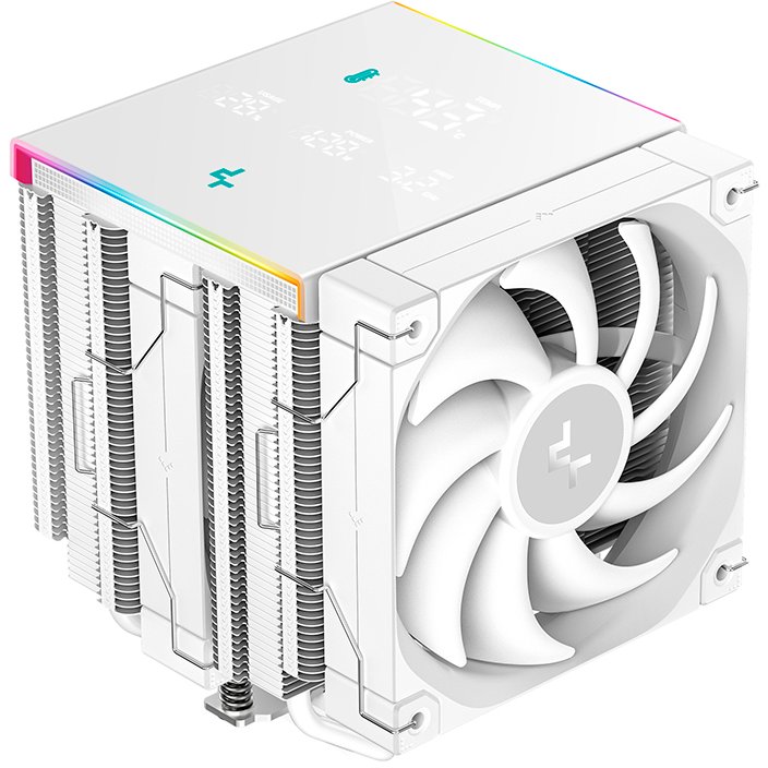Кулер DeepCool AK620 Digital Pro Wh (R-AK620-WHAPMN-G), LCD, 4-pin, белый, Ret