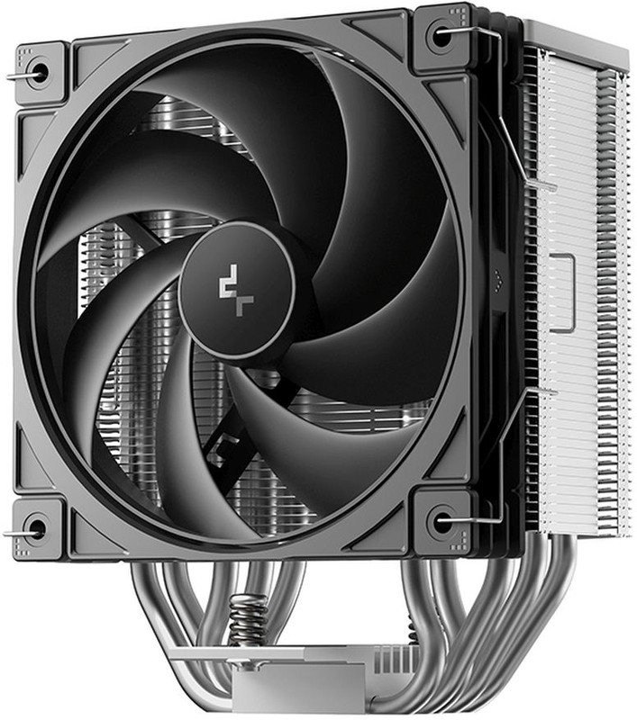 Кулер DEEPCOOL AG500 G2 LGA1851/1700/AM5/AM4 (TDP 250W, PWM, Fan 120mm, 5 тепл.трубок, черный) Ret
