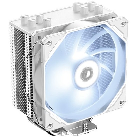 Вентилятор ID-COOLING SE-224-XTS-WHITE 4-pin, 220W/PWM/LGA1700/1200/115x/AM4/AM5/Screws