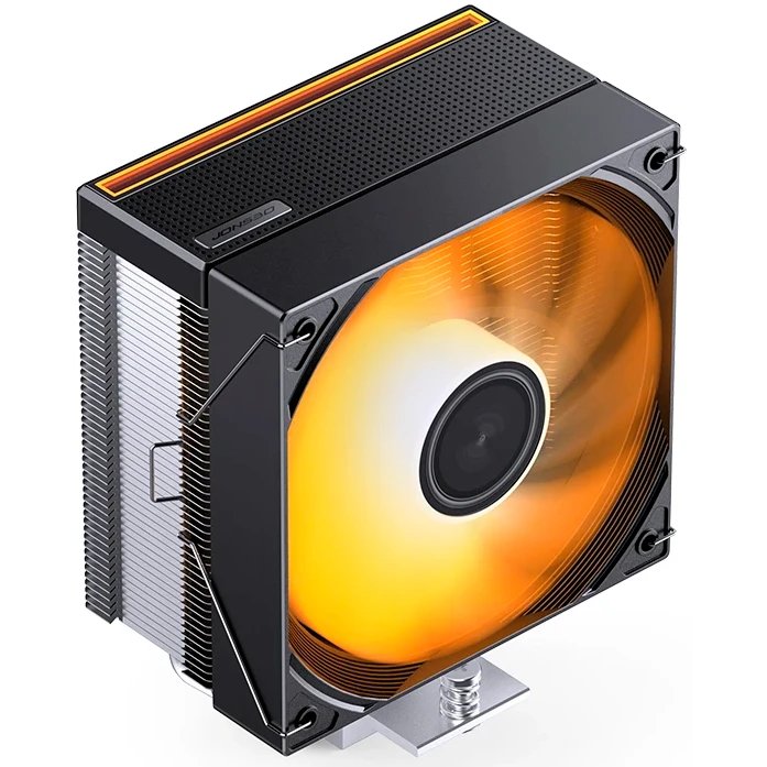 Кулер JONSBO CB40 Black LGA1851/1700/1200/115X/AM5/AM4 (TDP 225W, PWM, 120mm ARGB LED Fan, 4 тепловые трубки, 4-pin) Retail